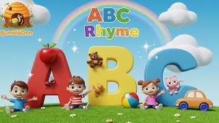 Bumble Den | ABC Rhyme for Kids | 2 Words for Each Alphabet | Fun Learning Song A to Z