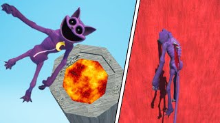Poppy Playtime Catnap NPC Ragdolls Physics Compilation #97 | Overgrowth