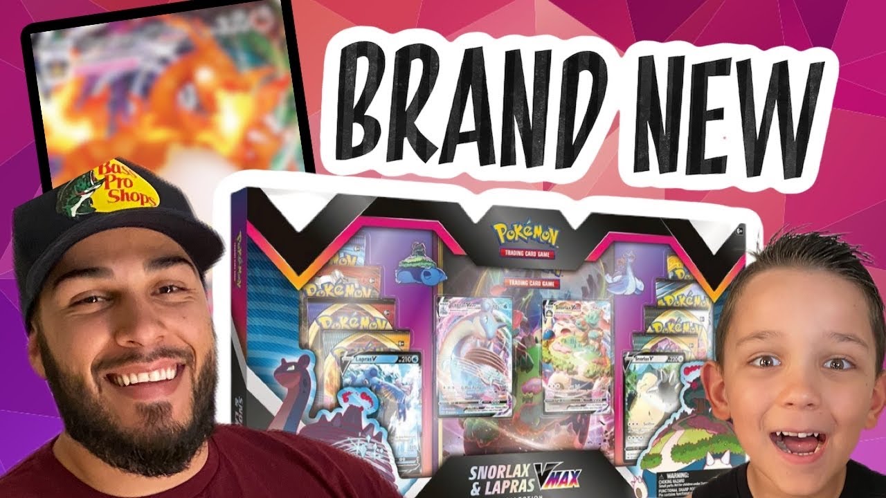 *BRAND NEW* POKEMON GAMESTOP Exclusive SNORLAX & LAPRAS VMAX Collection