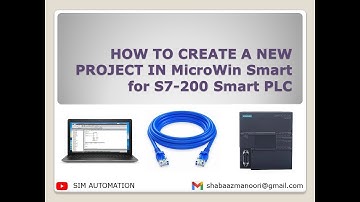 1 How to Create a New Project in Siemens MicroWin Smart | Step-by-Step Guide for S7-200 SMART PLC