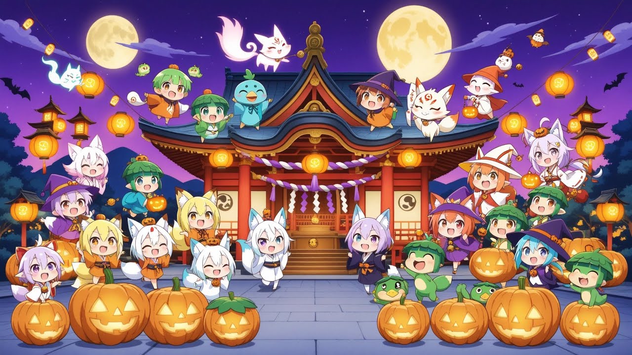 羊毛フェルト ハロウィン妖怪百鬼夜行 羊毛フェルト ハロウィン妖怪百