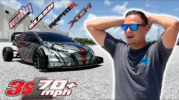 Traxxas Slash Speed run I hit ￼88 mph on Traxxas Velineon 3500Kv motor 3s #slash4x4 #traxxasracing 