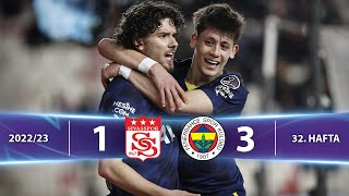 Demir Grup Sivasspor 1-3 Fenerbahçe - Highlightsözet Spor Toto Süper Lig - 202223