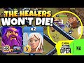 2 HEALER Warden Walk PERFECTLY sets up this LAVALOON attack! | Clash of Clans eSports