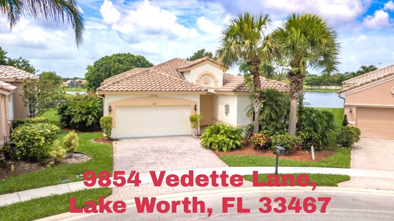 9854 Vedette Lane Lake Worth, Florida HOUSE FOR SALE in Lovely