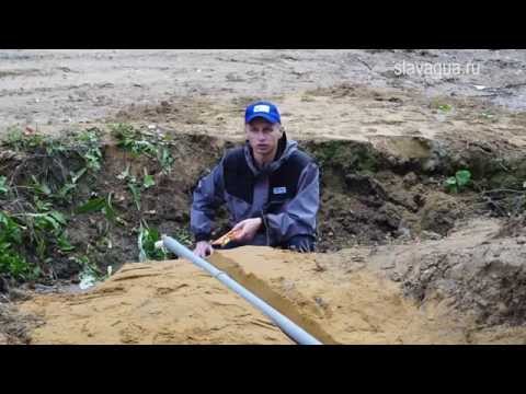 Как организовать канализацию загородного дома при высоких грунтовых водах на участке