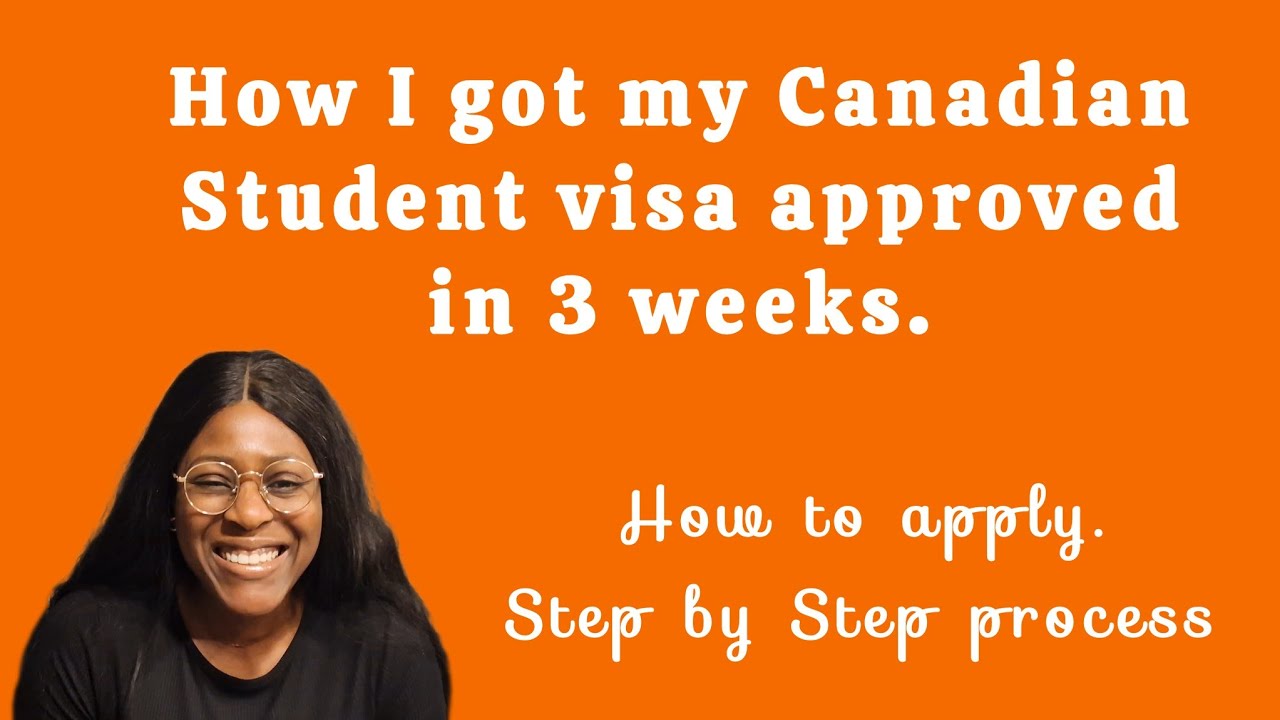 How to apply for canadian student visa/Study permit. Step by step guide ...