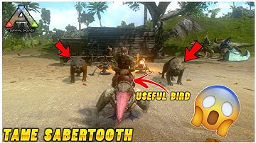 Ark Survival Evolved Gameplay Tamil |Tame Sabertooth|Part 9|Mr SASI|