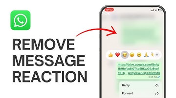 How to Remove Message Reaction on WhatsApp