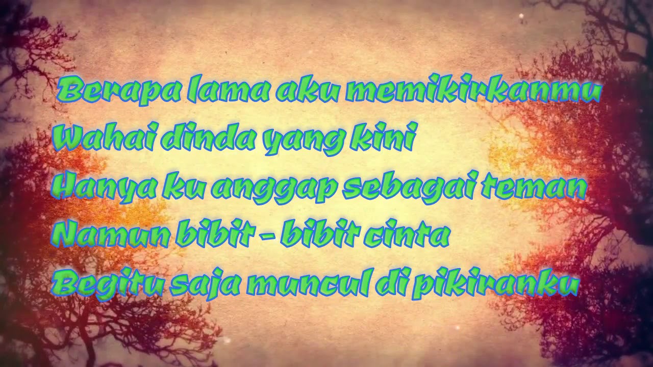 Lirik lagu cinta terpendam - tri suaka musisi jogja project - YouTube