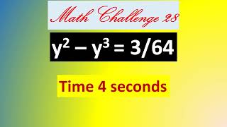 Math Challenge 28