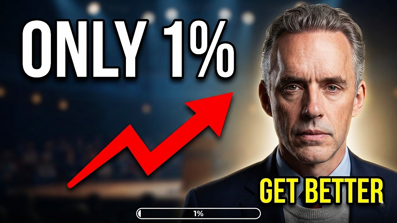 Джордан Питерсон: «Всего 1%! Этого достаточно, чтобы стать лучше в жизни».