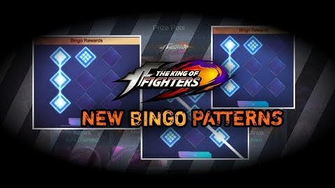 KOF NEW BINGO PATTERNS 🔥 2022 #mlbb