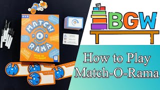 How To Play Match-O-Rama