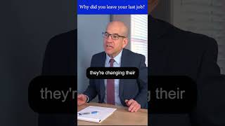 Why Did You Leave Your Last Job? 🤫🤫