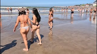 🇦🇷 Mar Del Plata Beach Walking Tour Argentina