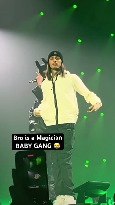 BABY GANG 😂 #babygang #concert #shortvideo #short #shorts #music #viral #artist #fyp #fy