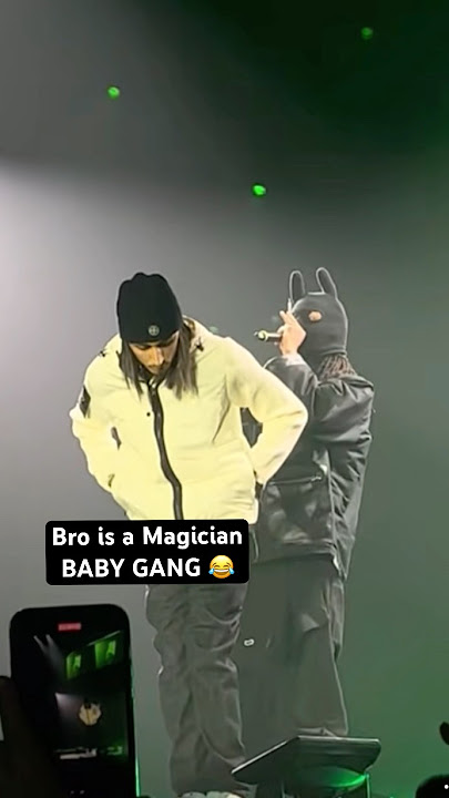 BABY GANG 😂 #babygang #concert #shortvideo #short #shorts #music #viral #artist #fyp #fy