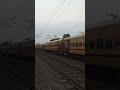 🚆 Ernakulam Superfast Express full speed action! 🔥#shorts #trending #ytshorts #music #railway