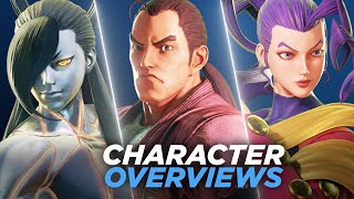 Seth, Dan, Rose - Street Fighter V Character Overviews