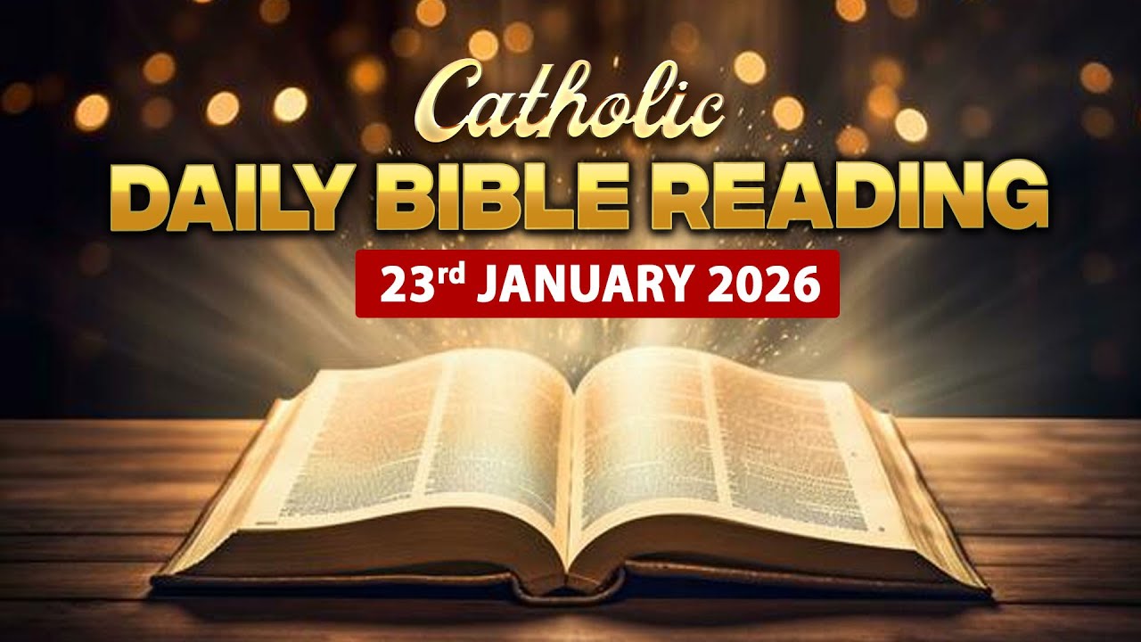 Today's Catholic Mass Reading || Daily Bible Reading in Hindi || 23rd January 2026