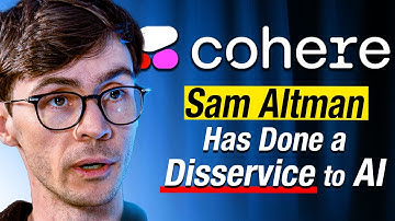 Cohere Founder, Nick Frosst: How To Compete with OpenAI & Anthropic, and Sam Altman’s AI Disservice