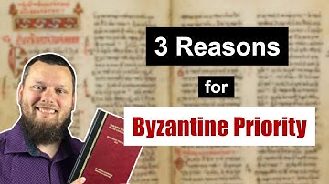 3 Things that PUSH ME TOWARDS Byzantine Priority! #byzantinpriority #textualcriticism