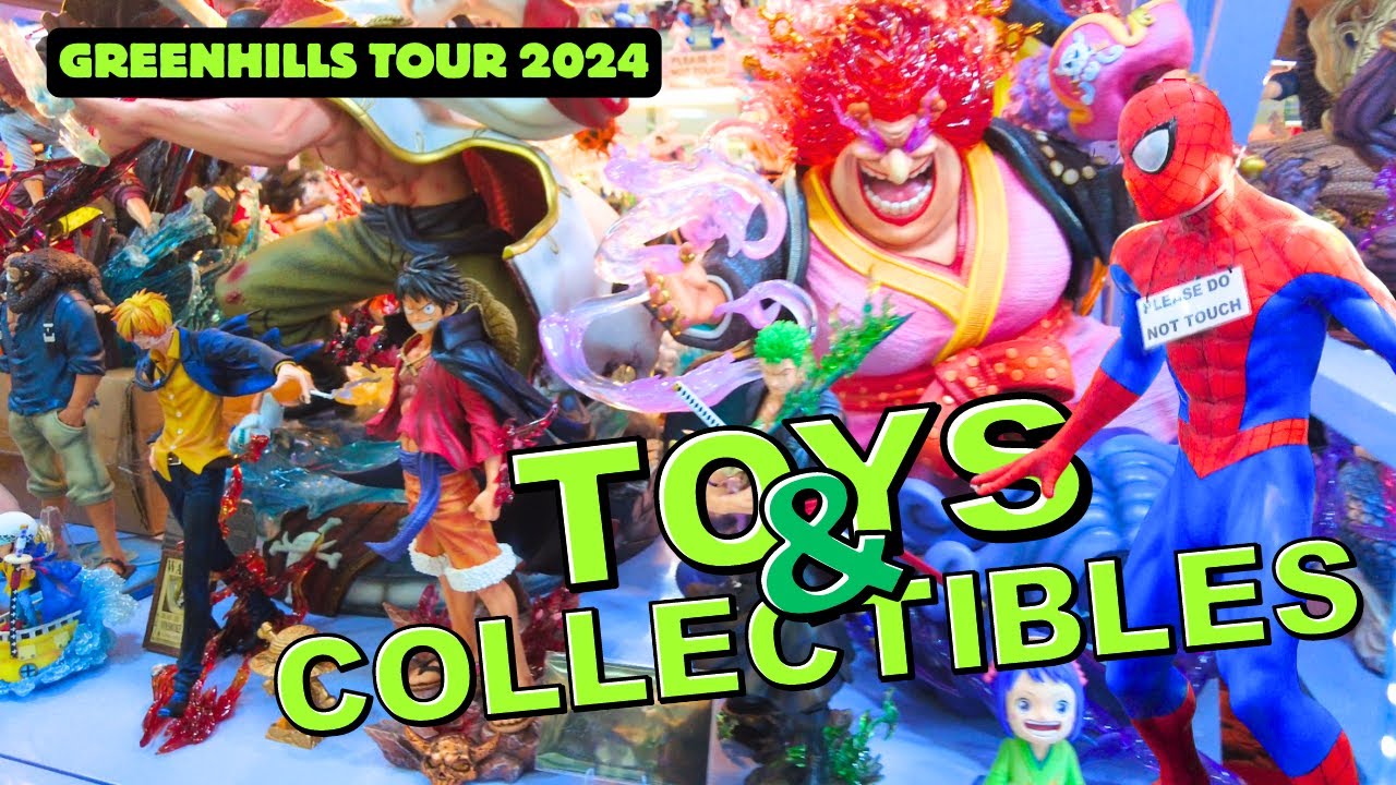 [4K] TOY FIGURES & COLLECTIBLES TOUR AT GREENHILLS SHOPPING MALL 2024