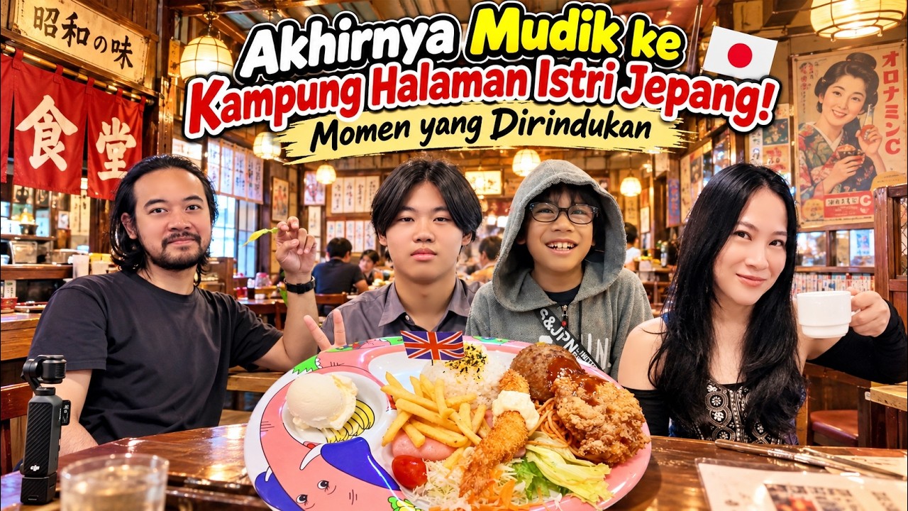 Akhirnya Mudik ke Kampung Halaman Istri Jepang! 🇯🇵 Momen yang Dirindukan