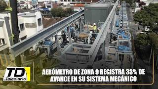 Aerómetro de zona 9 registra 33% de avance en su sistema mecánico