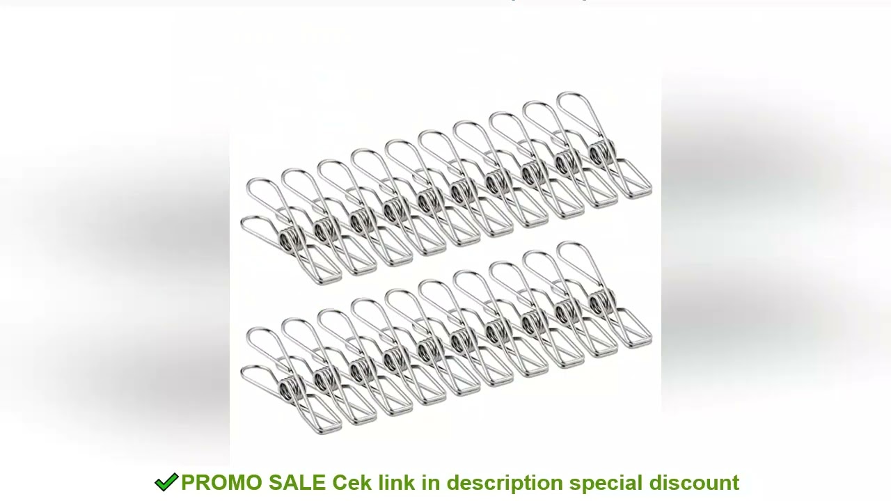 Clothespins Stainless Steel Clothes Pegs Washing Hang Laundry Metal Home Storage Tool 10-100Pcs Clot
