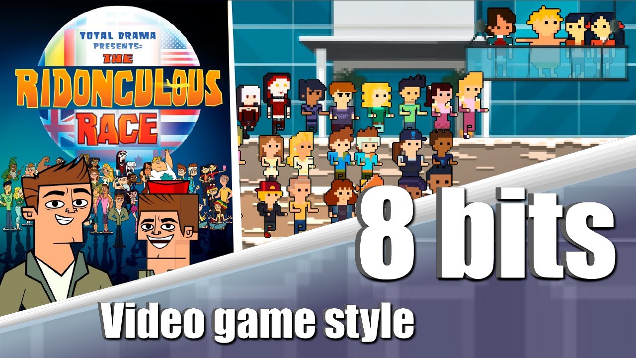 🥇​🏃‍♂️ ​​Drama Total presenta: Carrera Alucinante Estilo Videojuego de 8 bits 🎮​🕹️​ by Gonza Avalos