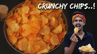 I'm Sure..! You fall in love with these CRUNCHY POTATO CHIPS | ಬಟಾಟೆಯಿಂದ ಕರುಂಕುರುಂ ಚಿಪ್ಸ್ screenshot 5