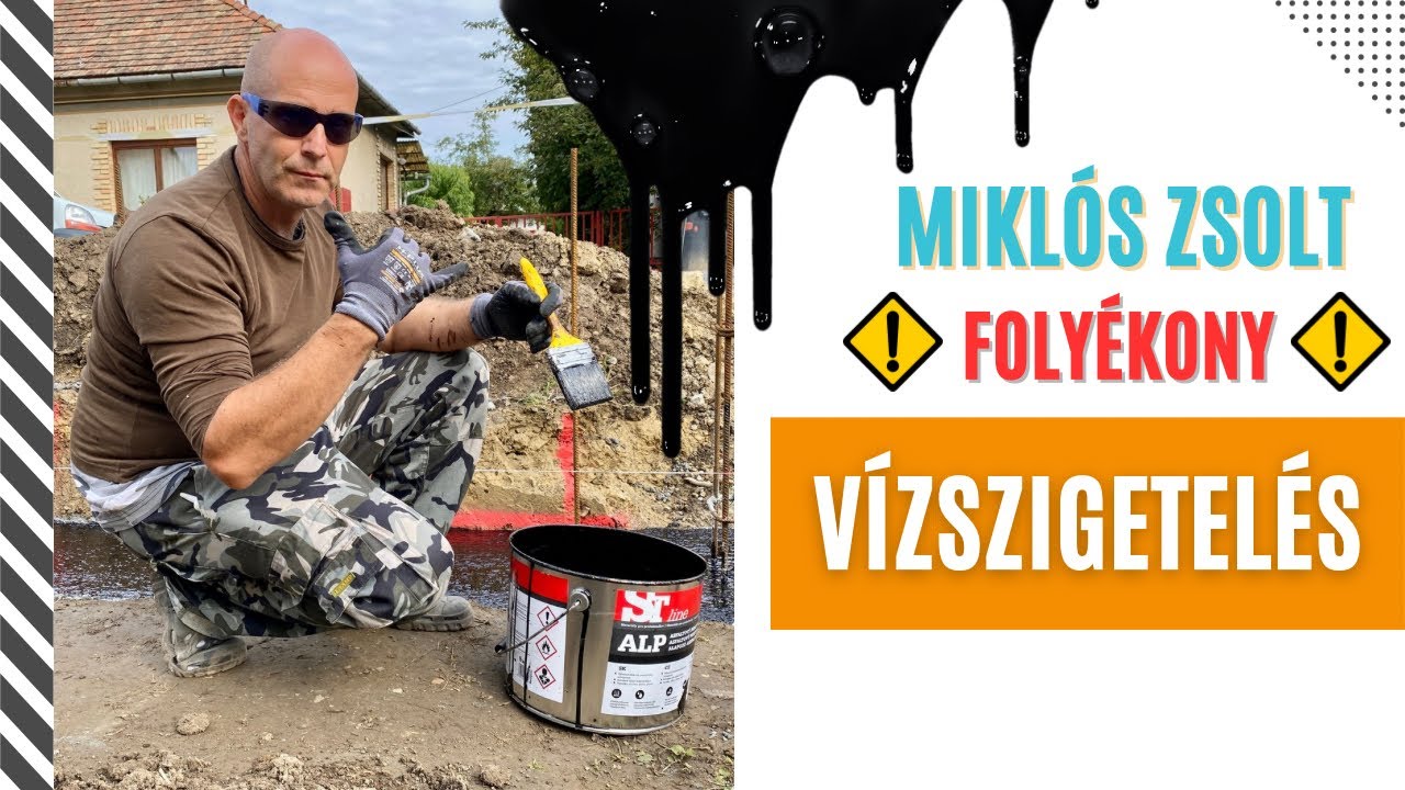 ⚠️Kenhető vízszigetelés💧ahogyan én csinálom😎