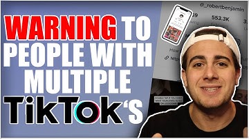 MULTIPLE TIKTOK ACCOUNTS CAN GET YOU SHADOW BANNED (POTENTIALLY)