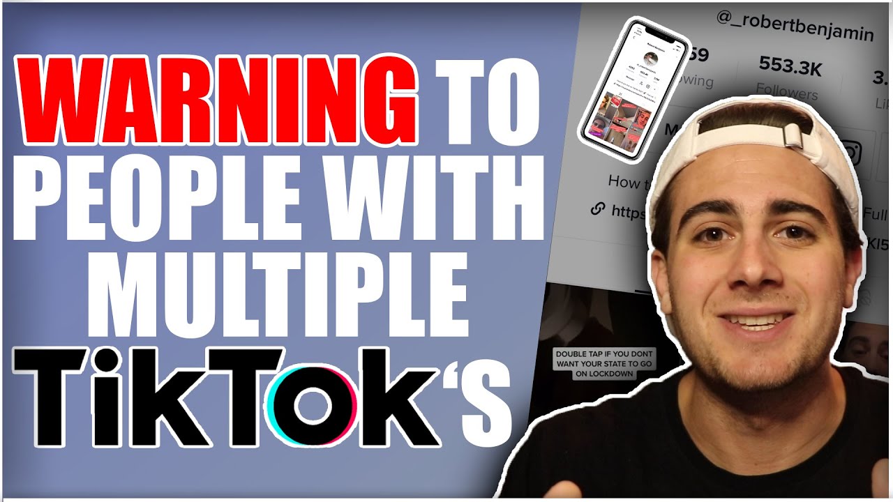 MULTIPLE TIKTOK ACCOUNTS CAN GET YOU SHADOW BANNED POTENTIALLY YouTube
