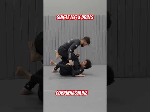 Single Leg X Fundamentals: Drills for Beginners | COBRINHAONLINE #bjj #jiujitsulifestyle #mma