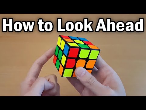 Rubik's Cube: How to Look Ahead (F2L)