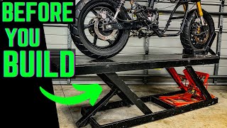 Motorcycle ★ LIFT TABLE, Was it Worth The MONEY I SAVED?