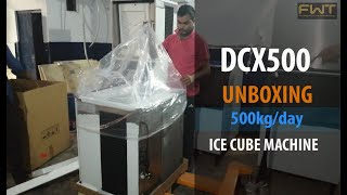 FWT Ice Cube Machine - DCX500 Unboxing  - Fiber Water Technology