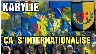KABYLIE UNE NOBLE CAUSE QUI S'INTERNATIONALISE DEVANT LA PANIQUE DE CHENGRIHA &amp; DU RÉGIME EN ALGÉRIE