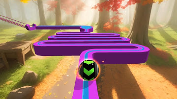 Sky Rolling Balls 3D Gameplay 💥 Naftrix Gaming Game 222 Android iOS