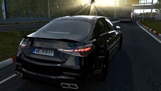 Mercedes-Benz C-Class AMG C 43 2024 | ETS 2 DRIVING WITH STEERING WHEEL screenshot 5