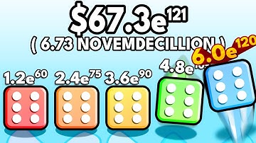 Rolling Dice until i make more than infinite money