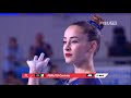 Carlotta Ferlito (ITA) - Floor (GOLD) (Corpo libero) - Event final - Universiade Napoli 2019
