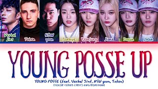 Young Posse Young Posse Up (Feat. Verbal Jint, Nsw Yoon, Token) Lyrics (Color Coded Lyrics)