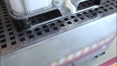 Ultra IBC Spill Pallet Steel Model | IBC Tote Containment | Store Flammable Liquid Safely