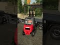 Loading truck with wood planks and beams #farmingsimulator22 #gameplay #sawmill #shorts
