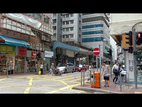 [4KWalking tour] Kennedy town hongkong belcher street #walking tour