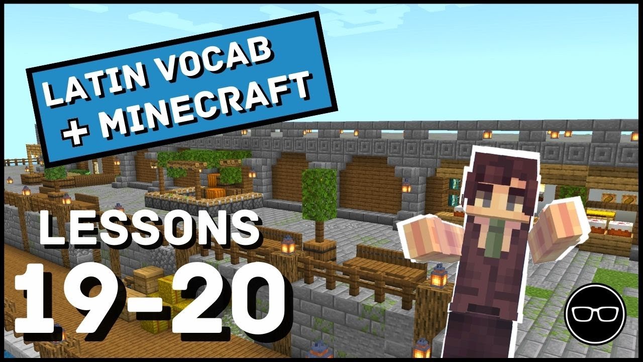 Henle 1 Vocab Lesson 19 & 20 Minecraft - YouTube